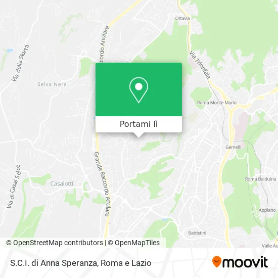 Mappa S.C.I. di Anna Speranza