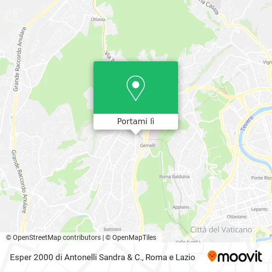 Mappa Esper 2000 di Antonelli Sandra & C.