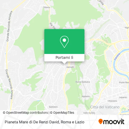 Mappa Pianeta Mare di De Renzi David