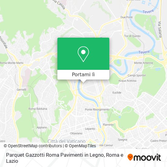 Mappa Parquet Gazzotti Roma Pavimenti in Legno