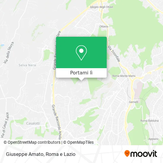 Mappa Giuseppe Amato