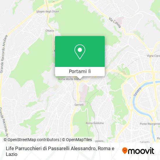 Mappa Life Parrucchieri di Passarelli Alessandro