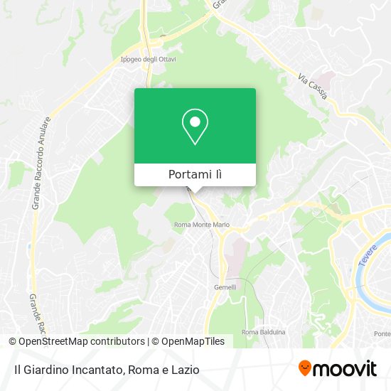 Mappa Il Giardino Incantato