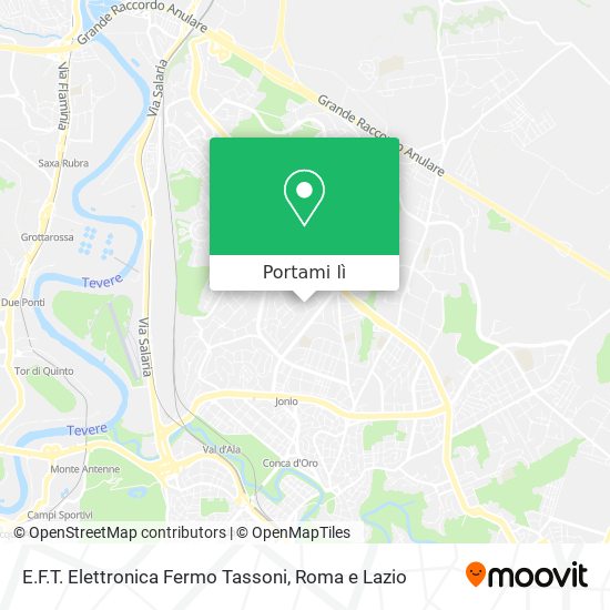 Mappa E.F.T. Elettronica Fermo Tassoni