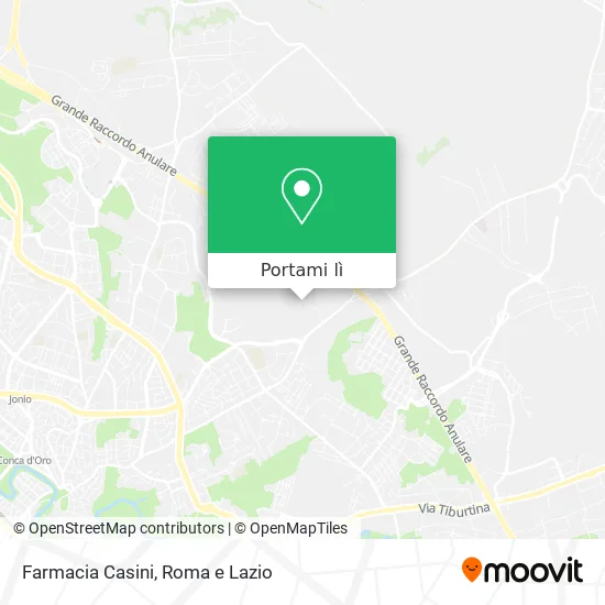 Mappa Farmacia Casini