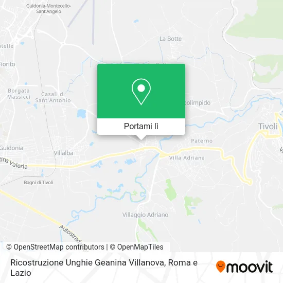 Mappa Ricostruzione Unghie Geanina Villanova