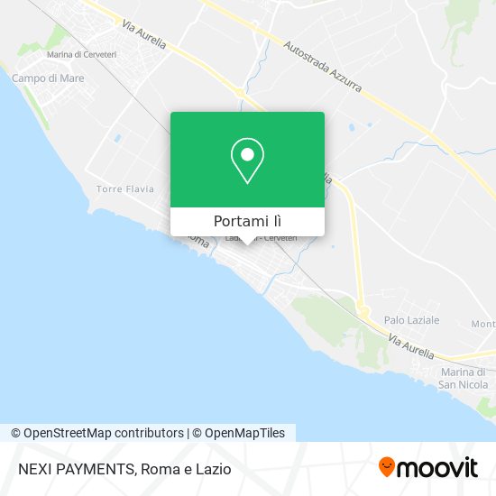 Mappa NEXI PAYMENTS