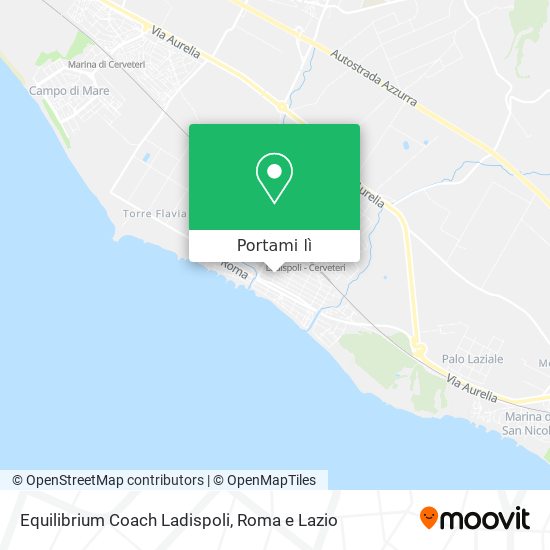 Mappa Equilibrium Coach Ladispoli