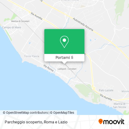 Mappa Parcheggio scoperto