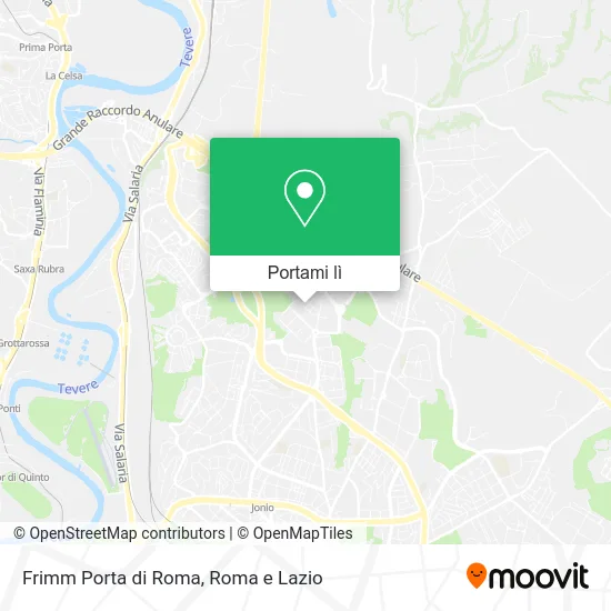 Mappa Frimm Porta di Roma