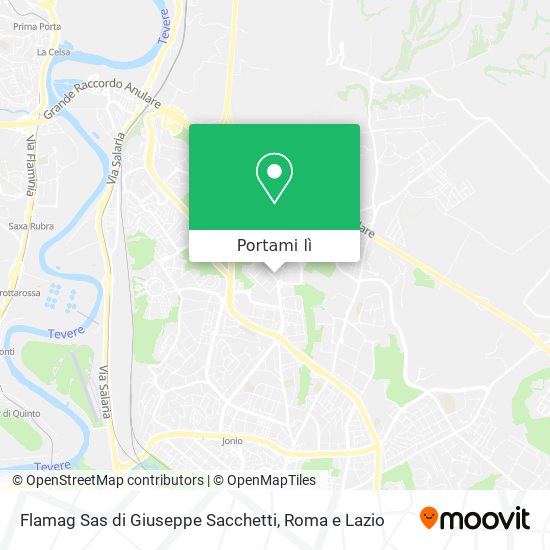 Mappa Flamag Sas di Giuseppe Sacchetti