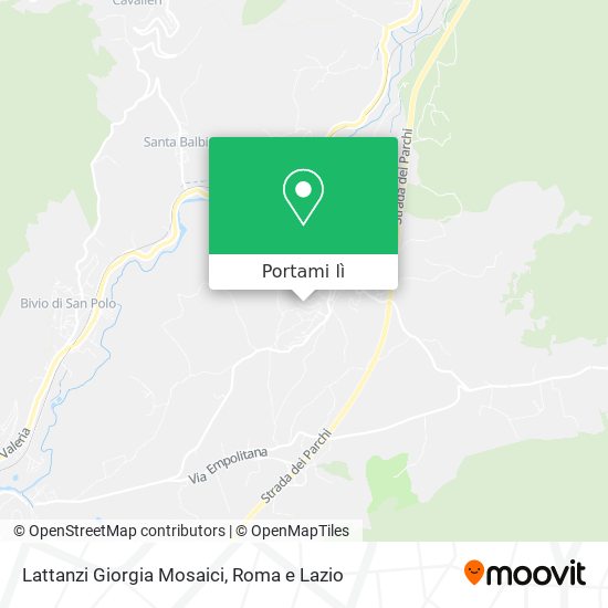 Mappa Lattanzi Giorgia Mosaici