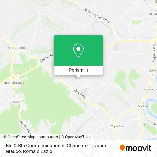 Mappa Blu & Blu Communication di Chimenti Giovanni Glauco