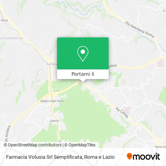 Mappa Farmacia Volusia Srl Semplificata