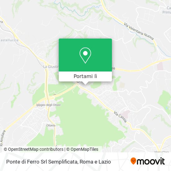 Mappa Ponte di Ferro Srl Semplificata