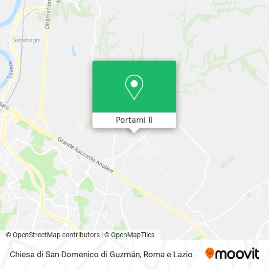 Mappa Chiesa di San Domenico di Guzmán