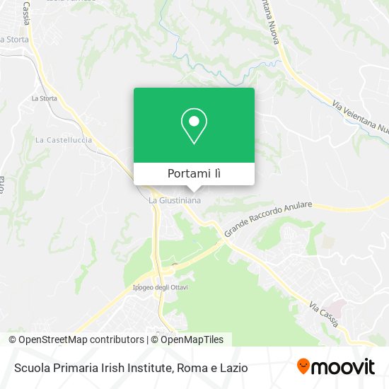 Mappa Scuola Primaria Irish Institute