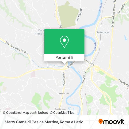 Mappa Marty Game di Pesice Martina