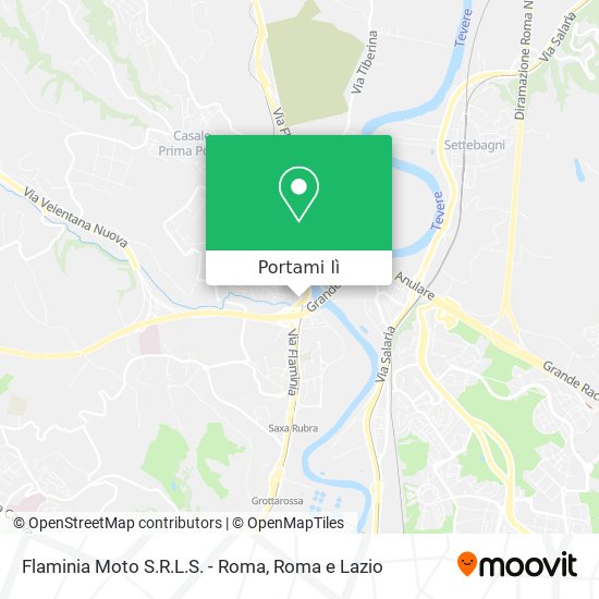 Mappa Flaminia Moto S.R.L.S. - Roma