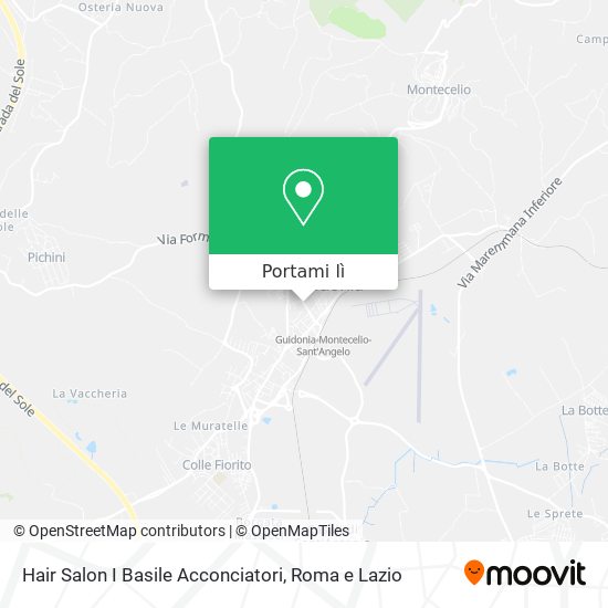 Mappa Hair Salon I Basile Acconciatori