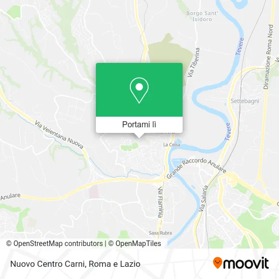 Mappa Nuovo Centro Carni