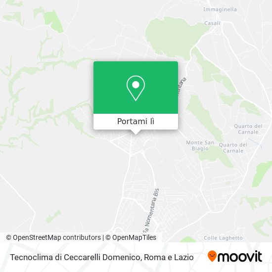 Mappa Tecnoclima di Ceccarelli Domenico