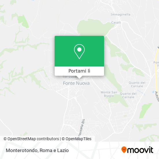 Mappa Monterotondo