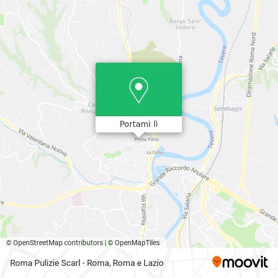 Mappa Roma Pulizie Scarl - Roma