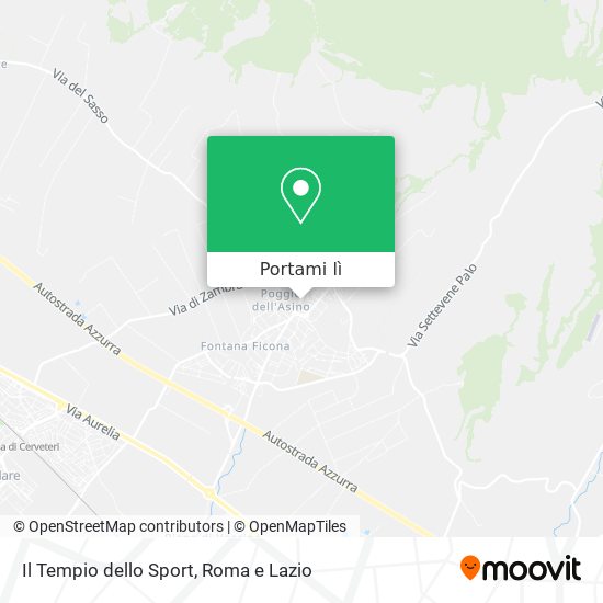 Mappa Il Tempio dello Sport