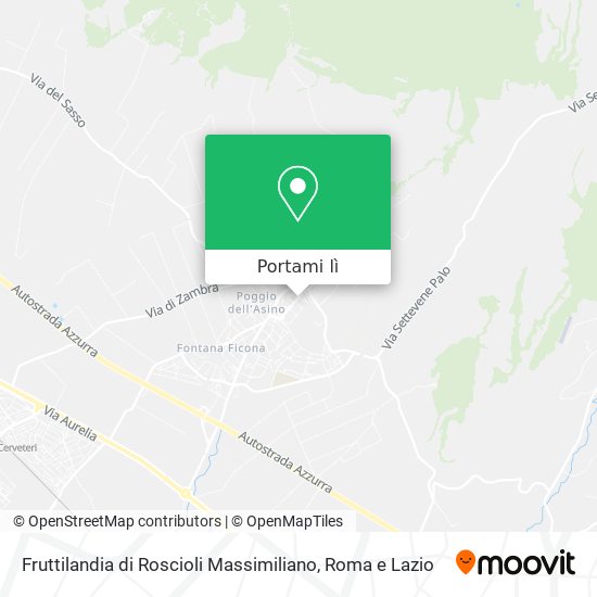 Mappa Fruttilandia di Roscioli Massimiliano