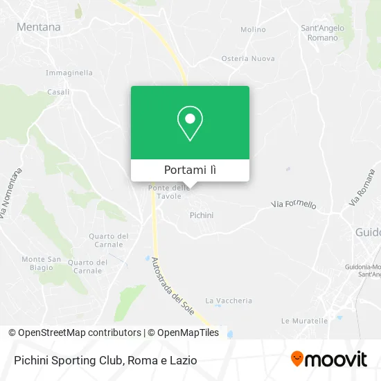 Mappa Pichini Sporting Club