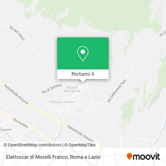 Mappa Elettrocar di Morelli Franco