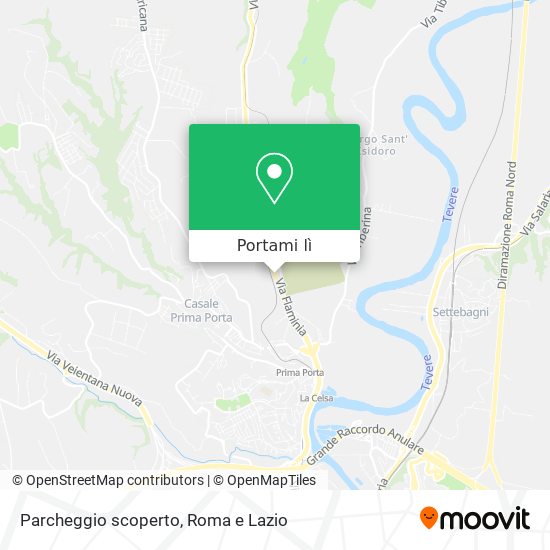 Mappa Parcheggio scoperto