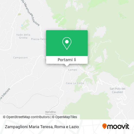 Mappa Zampaglioni Maria Teresa