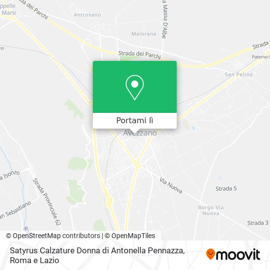 Mappa Satyrus Calzature Donna di Antonella Pennazza