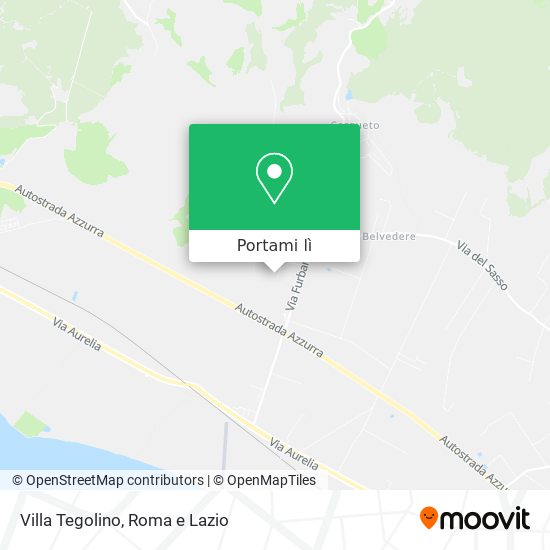 Mappa Villa Tegolino