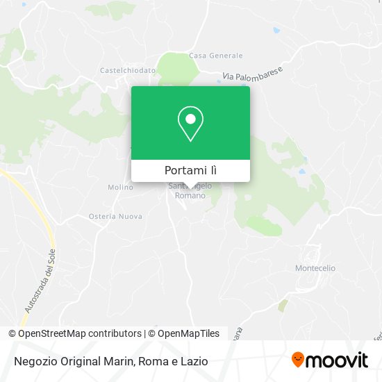 Mappa Negozio Original Marin