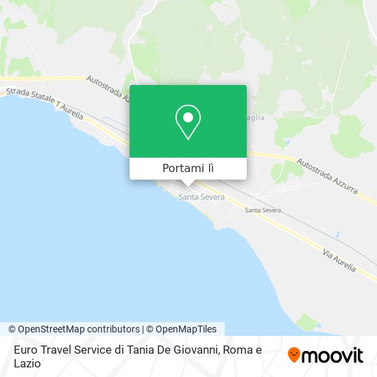 Mappa Euro Travel Service di Tania De Giovanni