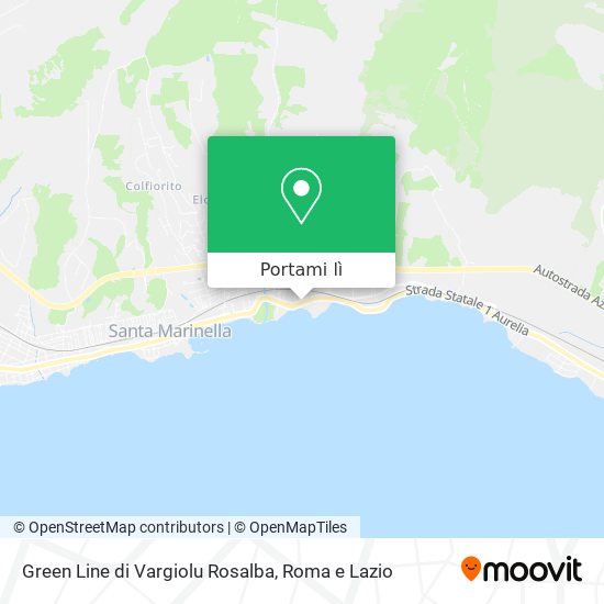 Mappa Green Line di Vargiolu Rosalba