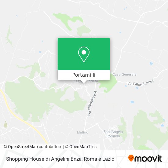 Mappa Shopping House di Angelini Enza