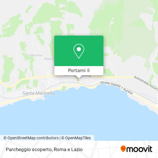 Mappa Parcheggio scoperto