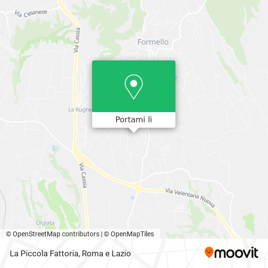 Mappa La Piccola Fattoria