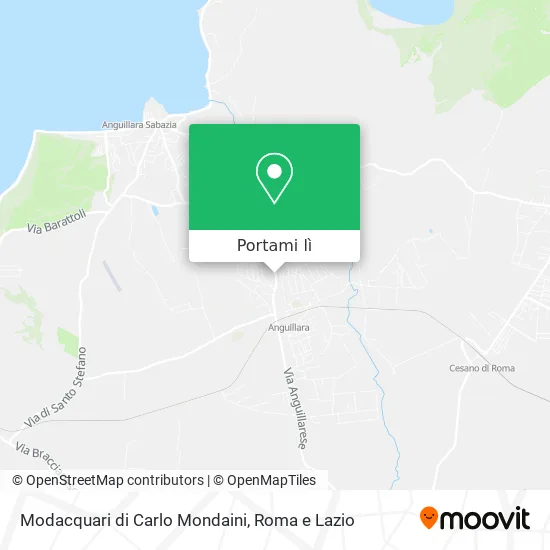 Mappa Modacquari di Carlo Mondaini