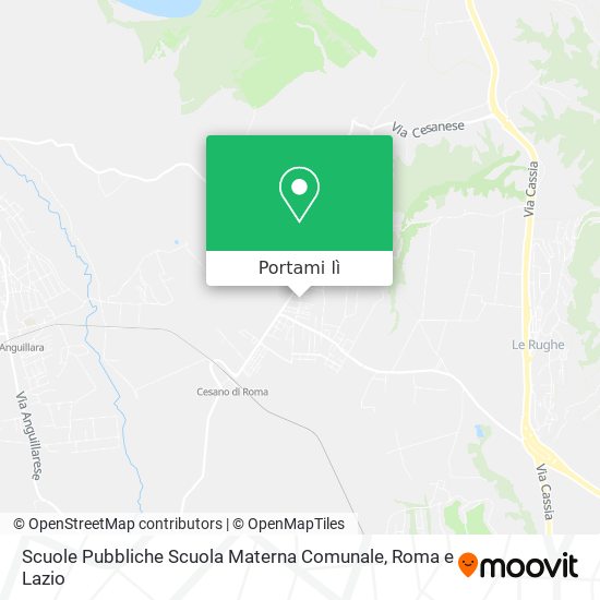 Mappa Scuole Pubbliche Scuola Materna Comunale