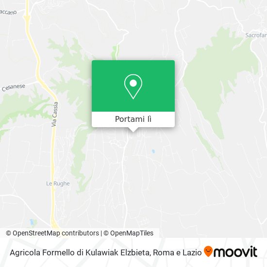 Mappa Agricola Formello di Kulawiak Elzbieta