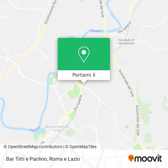 Mappa Bar Titti e Paolino