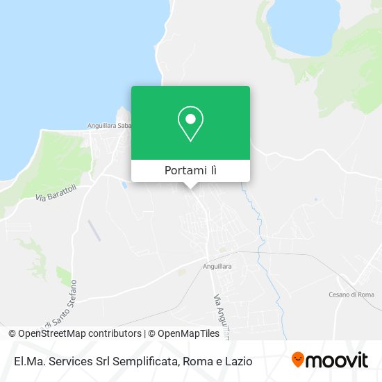 Mappa El.Ma. Services Srl Semplificata