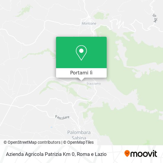 Mappa Azienda Agricola Patrizia Km 0
