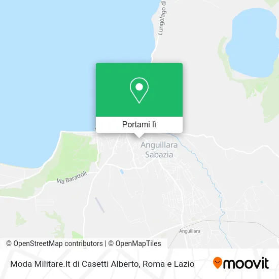 Mappa Moda Militare.It di Casetti Alberto