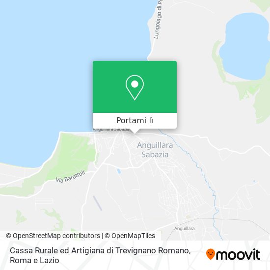 Mappa Cassa Rurale ed Artigiana di Trevignano Romano